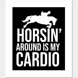 Funny Horse Riding Quote Posters and Art